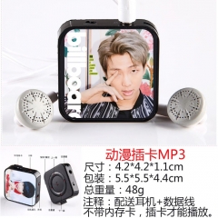 BTS防弹少年团 7运动跑步迷你MP3播放器支持内存卡