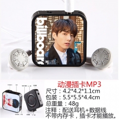 BTS防弹少年团 1运动跑步迷你MP3播放器支持内存卡