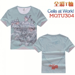 MQTU304-3 工作细胞 全彩短袖T恤