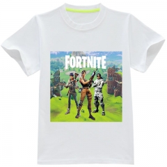 纯棉童装堡垒之夜tfortnite圆领5-14岁男童T恤儿童中大童短袖3334