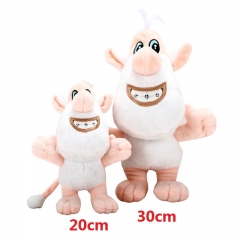 爆款现货俄罗斯动画片小白猪毛绒玩具礼物公仔玩具