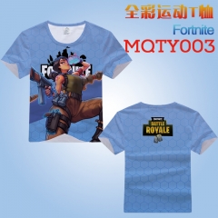 MQTY003-3 堡垒之夜 运动宽松版网眼T恤