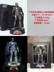 雕像正义重装蝙蝠侠公仔手办 20厘米