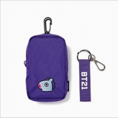 防弹少年团BTS 卡通 TATA零钱包J 腰包挂件包卡包Shoulder Pouch