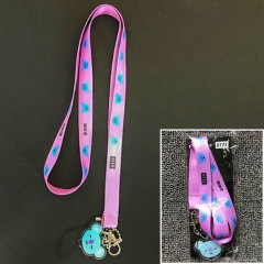 BTS 防弹少年团日本周边 挂绳卡通手机 公交卡 挂脖绳NECK STRAP