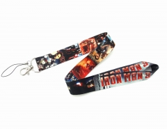 外贸新款 钢铁侠Iron man挂绳 证件卡吊牌胸牌手机挂绳 卡通 挂脖