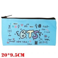 BTS防弹少年团BT21新专辑糖果色笔袋文具袋文具盒手袋周边