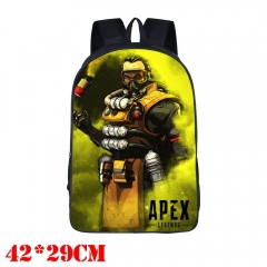 跨境热销apex legends游戏周边学生书包创意涤纶舒适双肩背包代发