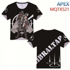 MQTX521-Apex Legends英雄 全彩印花短袖T恤 XXS-5XL共10个码