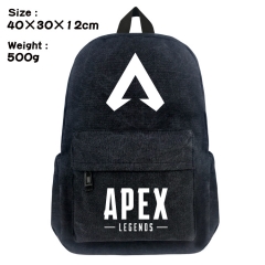 APEX英雄-标志帆布上下图双肩背包书包