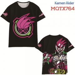 MQTX764-假面骑士Kamen Rider 全彩印花短袖T恤 XXS-5XL共10个码