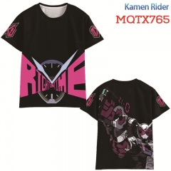 MQTX765-假面骑士Kamen Rider 全彩印花短袖T恤 XXS-5XL共10个码