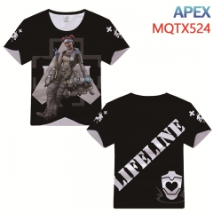 MQTX524-Apex Legends英雄 全彩印花短袖T恤 XXS-5XL共10个码