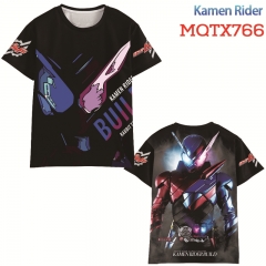 MQTX766-假面骑士Kamen Rider 全彩印花短袖T恤 XXS-5XL共10个码