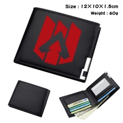 APEX英雄-短款对折皮钱包 12X10X1.5CM