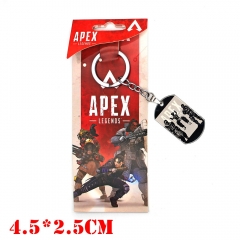 Apex 英雄 Legends不锈钢军牌匙扣