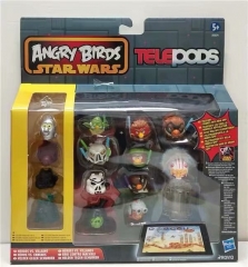 Hasbro孩之宝 星球大战 愤怒的小鸟 套装 盒装手办公仔人偶模型一箱4盒