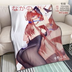 MT144-五等分的新娘 动漫超大貂绒毛毯