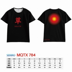 只狼 影逝二度MQTX-784全彩印花短袖T恤-XXS-5XL共10个码