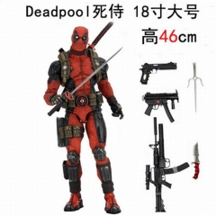 X战警 Deadpool 死侍 1代 可动盒装手办摆件模型 46CM 一箱6个 2.73kgs
