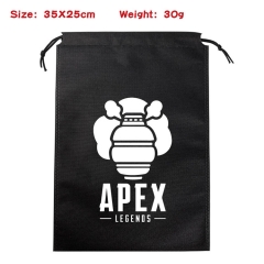 Apex英雄 -抽绳收纳帆布束口袋 35x25CM