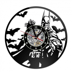 蝙蝠侠-创意挂画挂钟钟表PVC材质(不配电池)