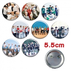 BTS-D 动漫马口铁徽章（8个一套）5.5cm