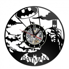 蝙蝠侠-创意挂画挂钟钟表PVC材质(不配电池)