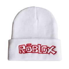 ROBLOX游戏毛线帽 刺绣针织帽 套头帽 学生嘻哈滑雪帽
