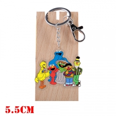 Sesame Street 芝麻街亚克力透明挂件 ELOM艾摩钥匙扣