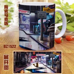 BZ1522-大侦探皮卡丘 电影彩印马克杯