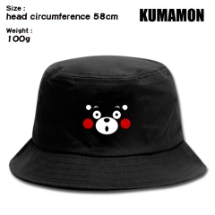 熊本熊 动漫丝印帆布渔夫帽帽子