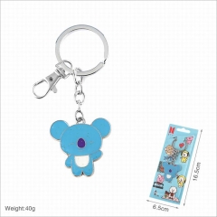 BTS防弹少年团BT21考拉钥匙扣挂件