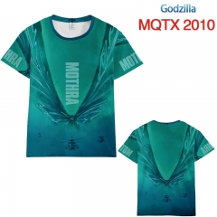 哥斯拉-MQTX-2010-全彩印花短袖T恤-XXS-5XL共10个码