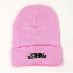 BLACKPINK IN YOUR AREA 2019 BEANIE Pink hat cap 演唱会针织帽