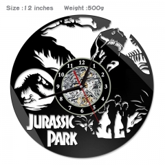 侏罗纪世界02 创意挂画挂钟钟表（PVC材质）