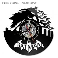 漫威—蝙蝠侠02 创意挂画挂钟钟表（PVC材质）
