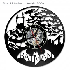 漫威—蝙蝠侠05创意挂画挂钟钟表（PVC材质）