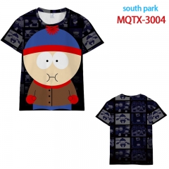 N-南方公园 MQTX3004-1全彩印花短袖T恤