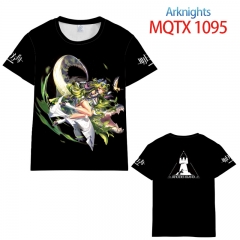 明日方舟 MQTX 1095欧码全彩印花短袖T恤