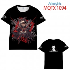 明日方舟 MQTX 1094欧码全彩印花短袖T恤