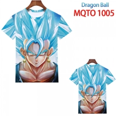 龙珠MQTO 1005 欧码全彩印花短袖T恤