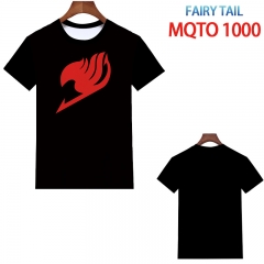 妖精的尾巴MQTO1000 (2)欧码全彩印花短袖T恤