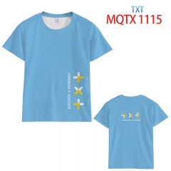 TXT 全彩印花短袖T恤MQTX1115