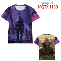 博赛朋克 MQTX1130 全彩印花短袖T恤-XXS-5XL共10个码