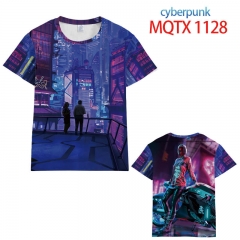 博赛朋克 MQTX1128 全彩印花短袖T恤-XXS-5XL共10个码