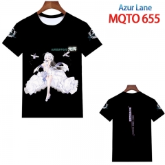 碧蓝航线MQTO 655 欧码全彩印花短袖T恤