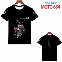 碧蓝航线MQTO 654 欧码全彩印花短袖T恤