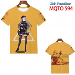 少女前线 MQTO 594  欧码全彩印花短袖T恤
