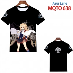 碧蓝航线MQTO 638 欧码全彩印花短袖T恤